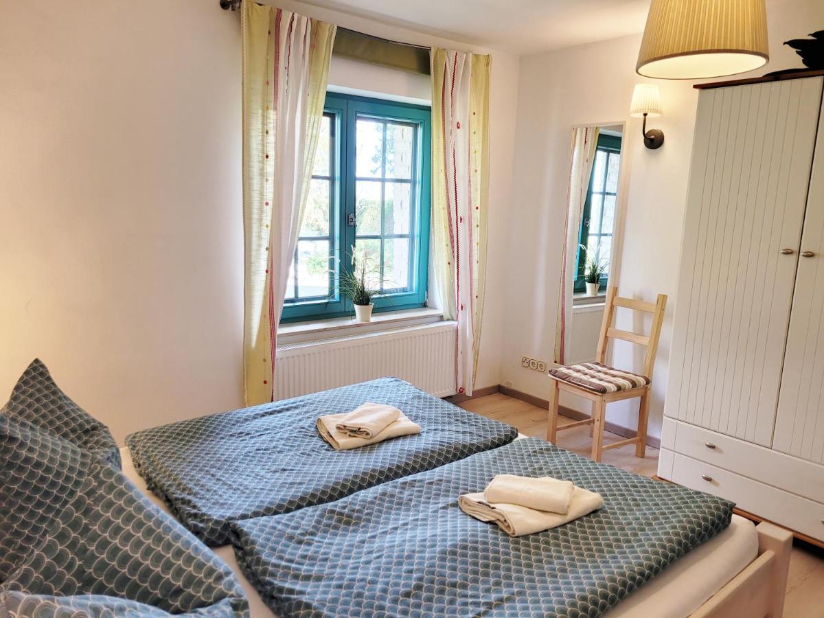 Pension Landhaus Teichgraf ヴォルガスト エクステリア 写真
