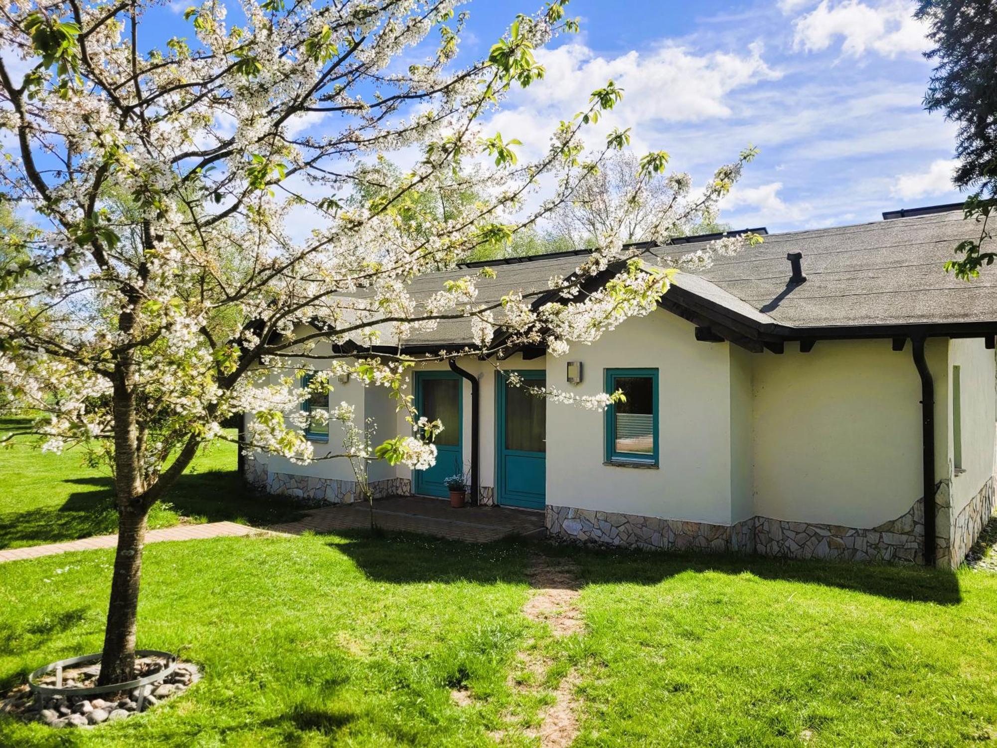 Pension Landhaus Teichgraf ヴォルガスト エクステリア 写真