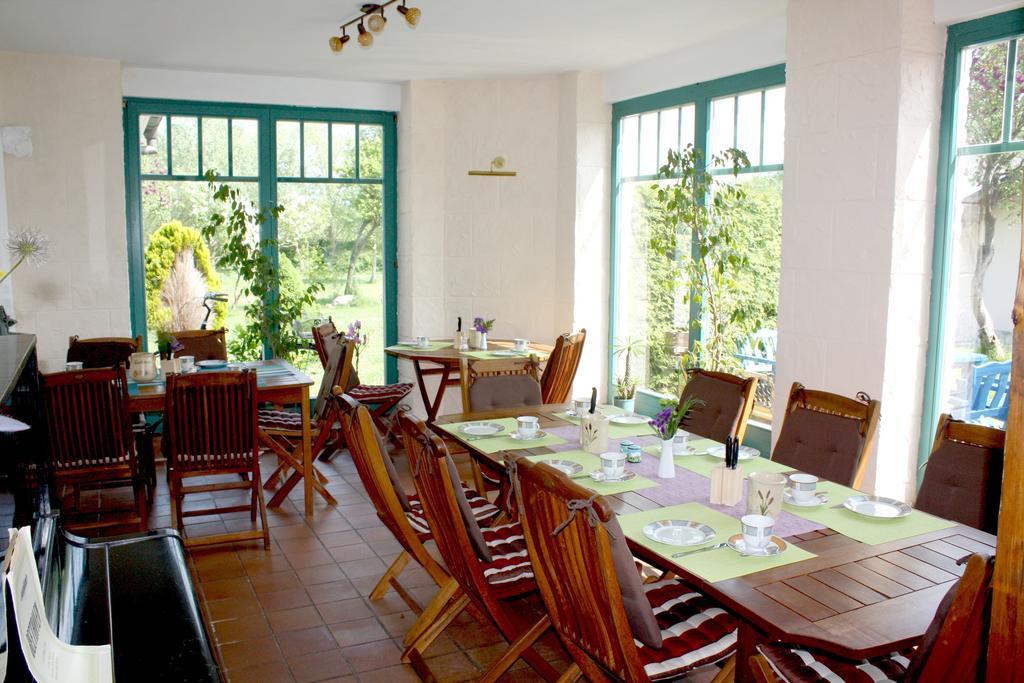 Pension Landhaus Teichgraf ヴォルガスト エクステリア 写真
